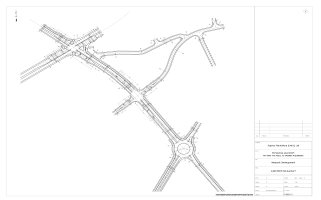 blueprint of road design